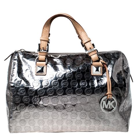 gürteltasche von michael kors|michael kors silver satchel handbag.